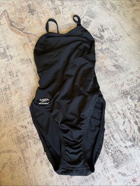 Speedo Black One-Piece Swimsuit